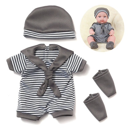 Shawl/Clothes 3-Piece Set for 12 Inches/30cm Reborn Dolls