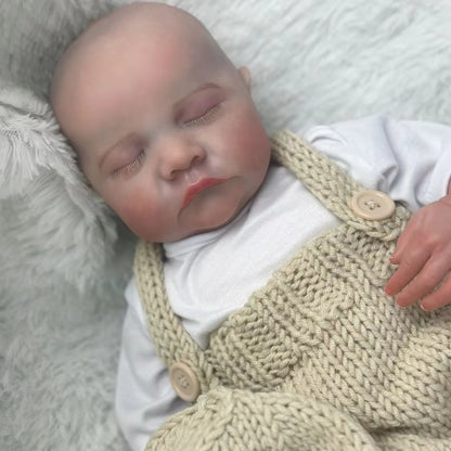18'' Lifelike Closed Eyes Reborn Doll Boy-Levi