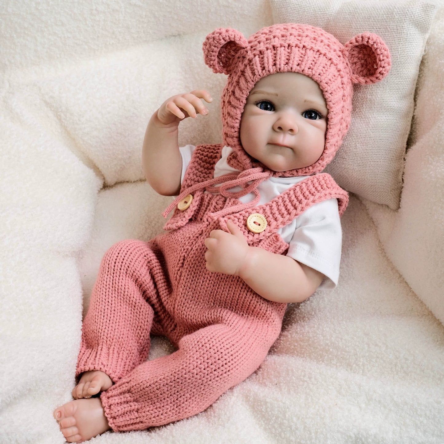 19 Inches Dora Blue Eyes Reborn Baby Girl-Bettie