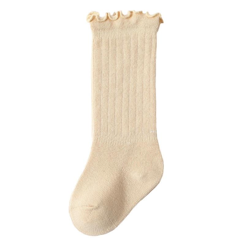Cotton knee-high socks for Reborn Dolls