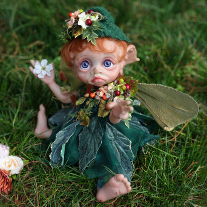 16 Inches Lifelike Blue Eyes Reborn Twin Elfs