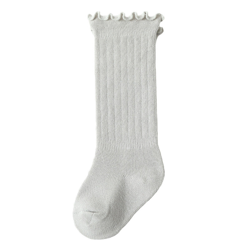 Cotton knee-high socks for Reborn Dolls