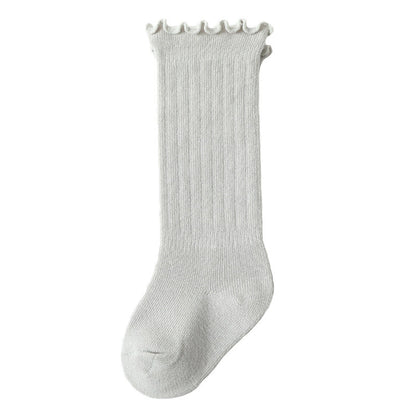 Cotton knee-high socks for Reborn Dolls