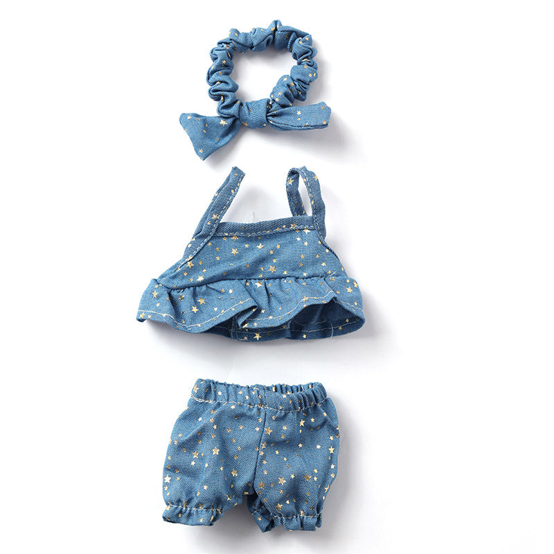 Beautiful Tops, underwear and Headband 3-Piece set for 30cm Reborn Dolls