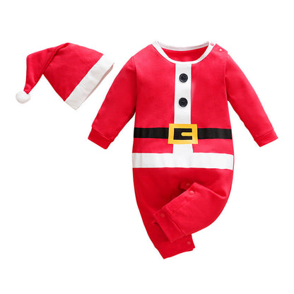 Christmas Santa Claus Onesie for 22-24 Inches Reborn Dolls