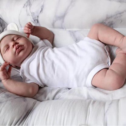 50cm Closed Eyes Soft Body Reborn Doll-Loulou