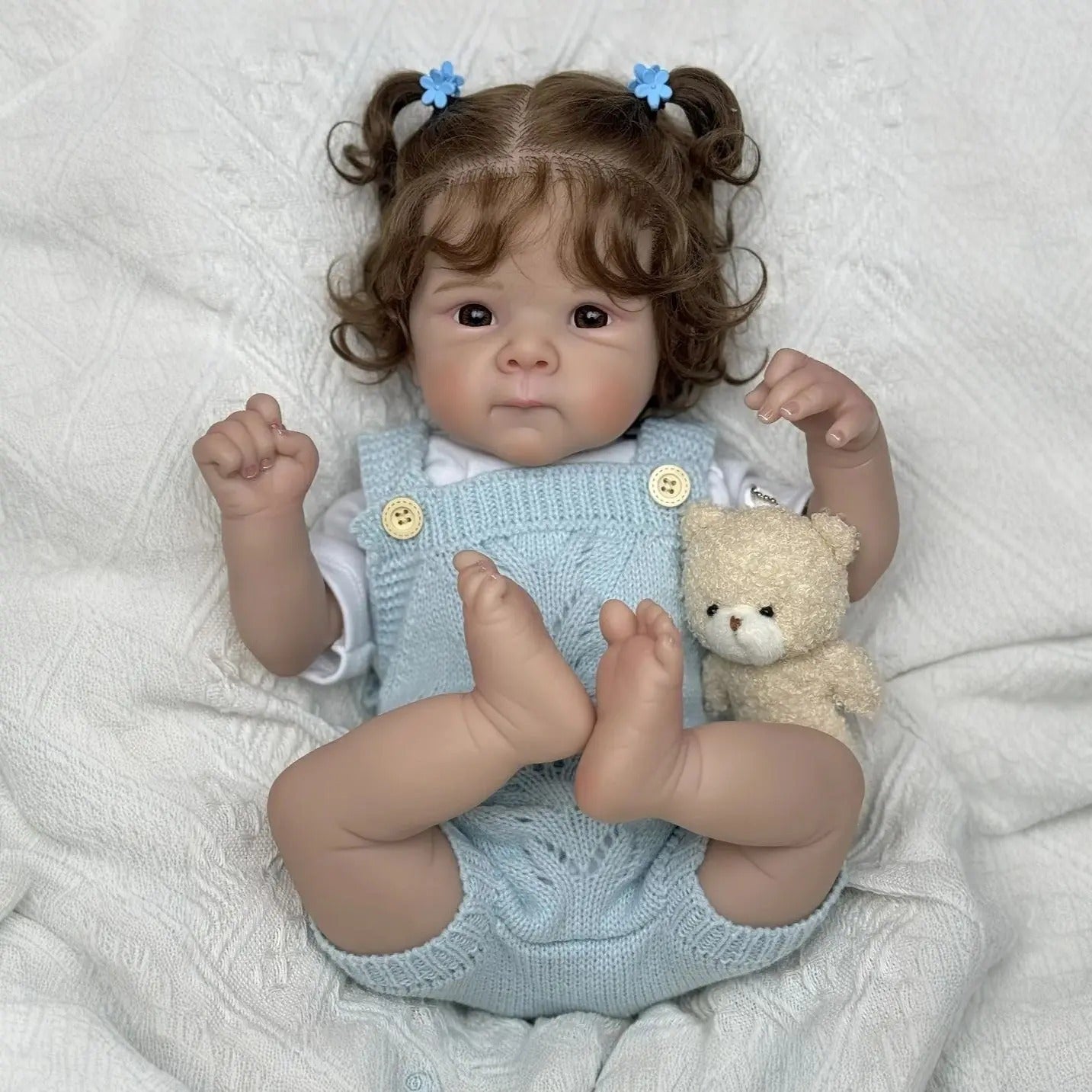 48cm Open Eyes Soft Body Cuddly Reborn Baby-Bettie