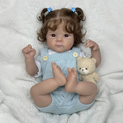 48cm Open Eyes Soft Body Cuddly Reborn Baby-Bettie