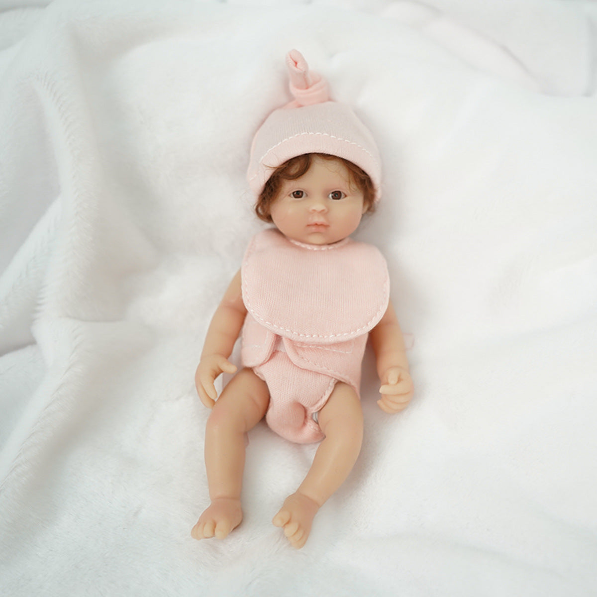 6 Inch 15 Cm Open Eyes Mini Reborn Dolls Twins