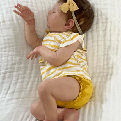 20 Inches Lifelike Closed Eyes Soft Body Reborn Doll-Laura