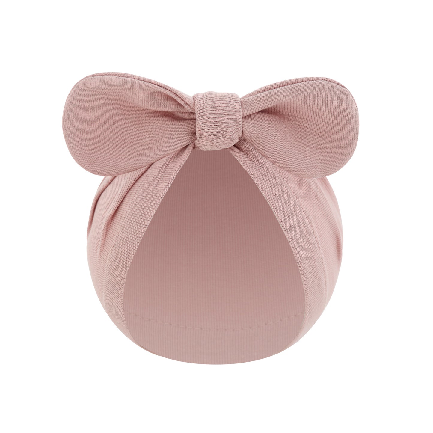 Solid Color Baby Bandana Knotted Pullover Hat