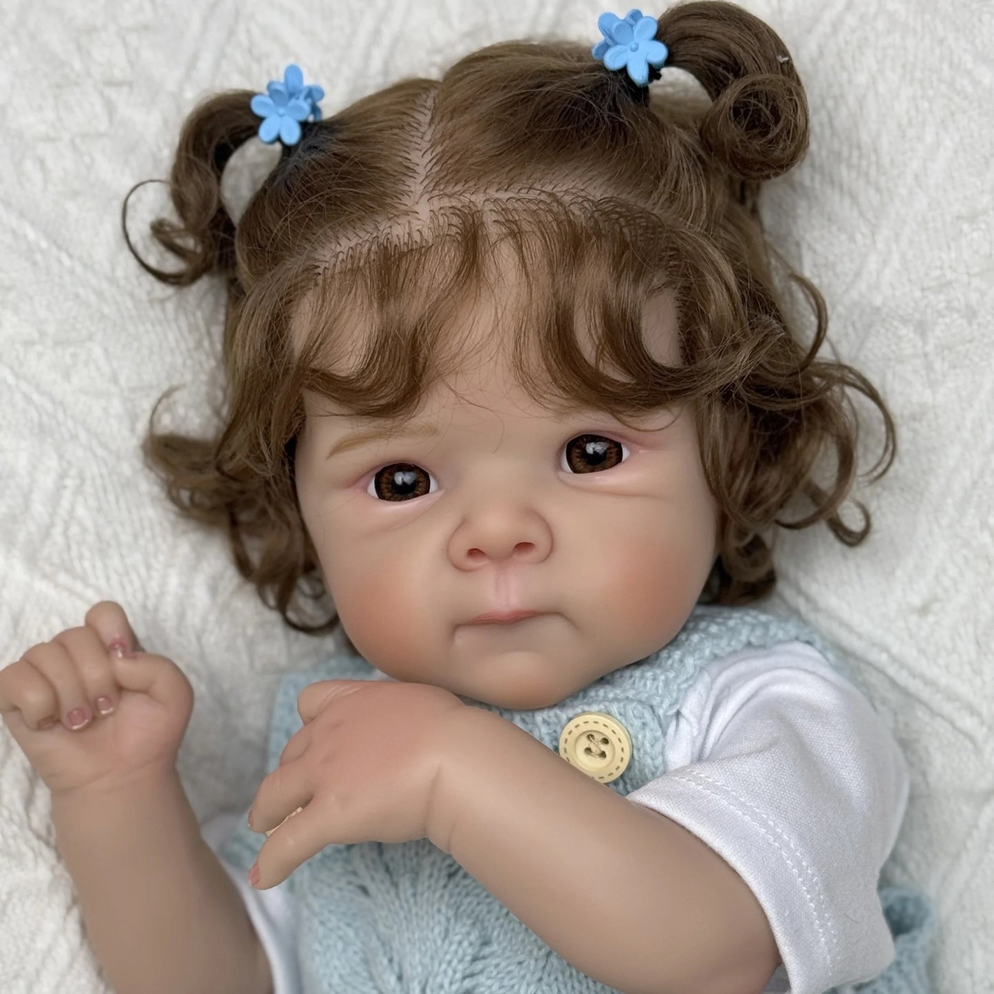 48cm Open Eyes Soft Body Cuddly Reborn Baby-Bettie