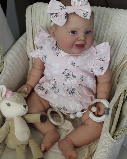 24 Inch Maria Reborn Doll With Open Eyes - Kodi