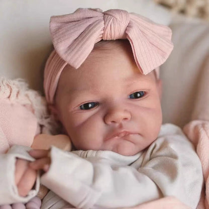 Myra 19 Inches Soft Body Newborn Reborn Baby Doll-August Awake
