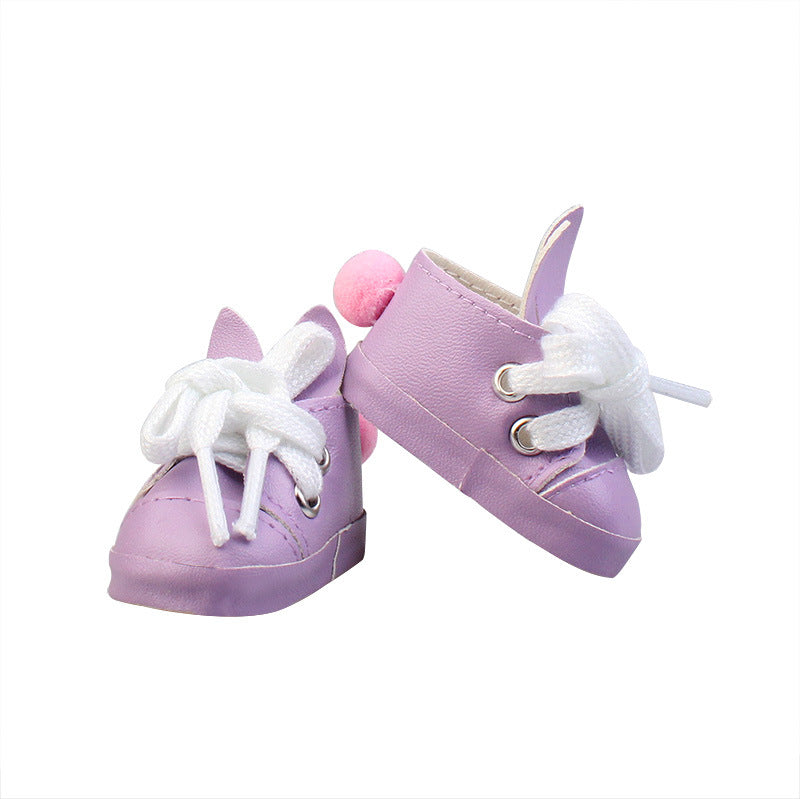 Cute Bunny Shoes for 17-18 Inches Reborn Dolls