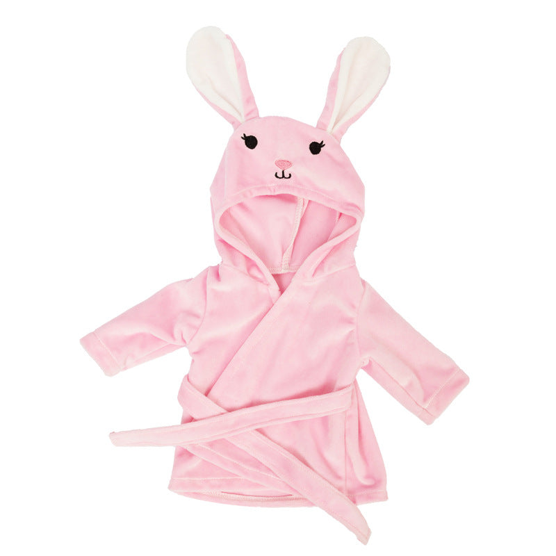 Cartoon Plush Robe for 12-14 Inches Dolls