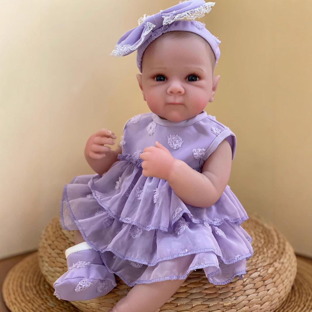 45cm Open Eyes Reborn Doll Twin Sisters In Dress-Bettie