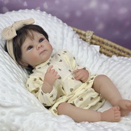 48cm Open Eyes Short Hair Bettie Reborn Baby Girl