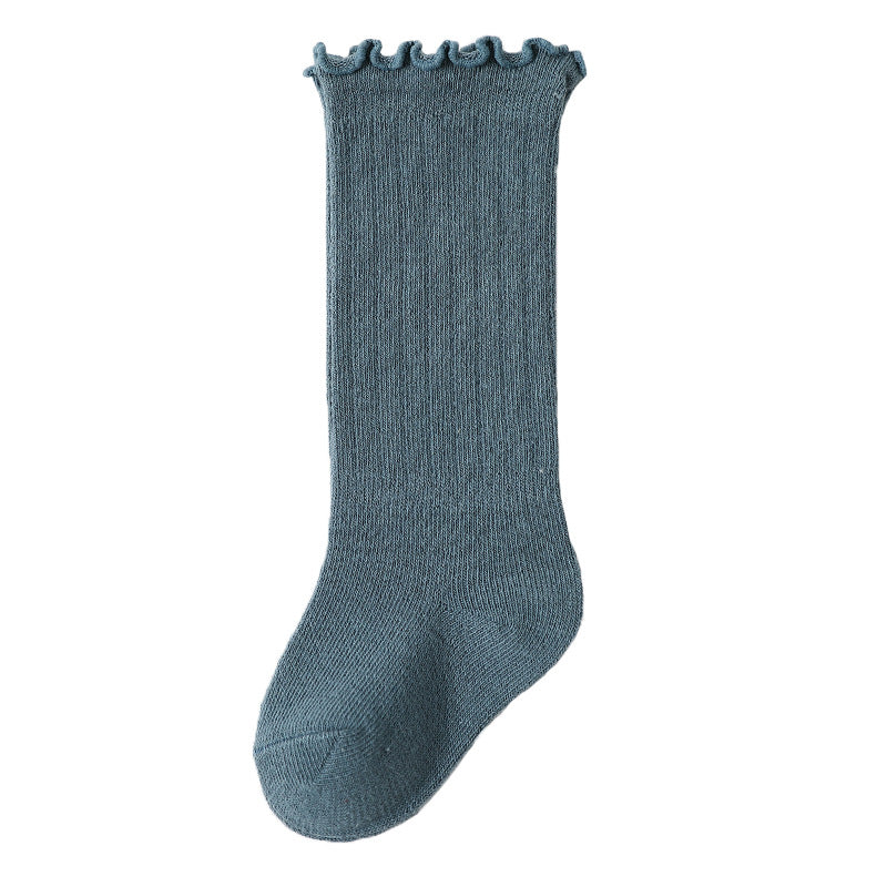 Cotton knee-high socks for Reborn Dolls