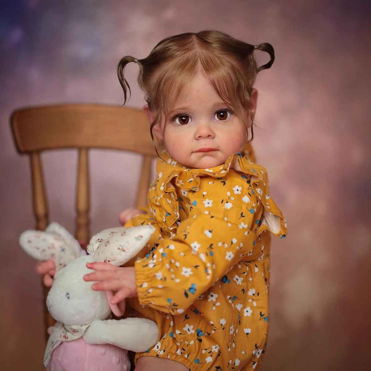 23 Inches Lifelike Fanny and Cherry Open Eyes Reborn Doll Twin Girls-Maggie Series