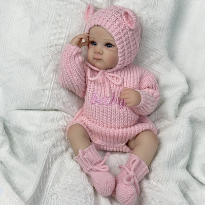 45cm Lifelike Full Vinyl Body Bettie Reborn Baby Girl-Bettie