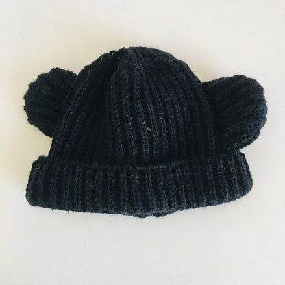 Plush Bear Hat for 12 Inches/30cm Reborn Dolls