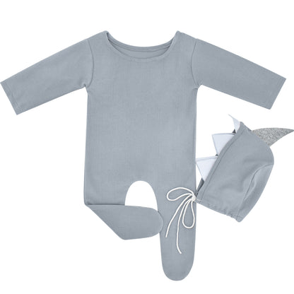 Baby Shark Pajama and Hat 2-Piece Set for 18-20 Inches Dolls
