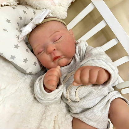 20 Inch Lifelike Sleeping Reborn Dolls - Peaches