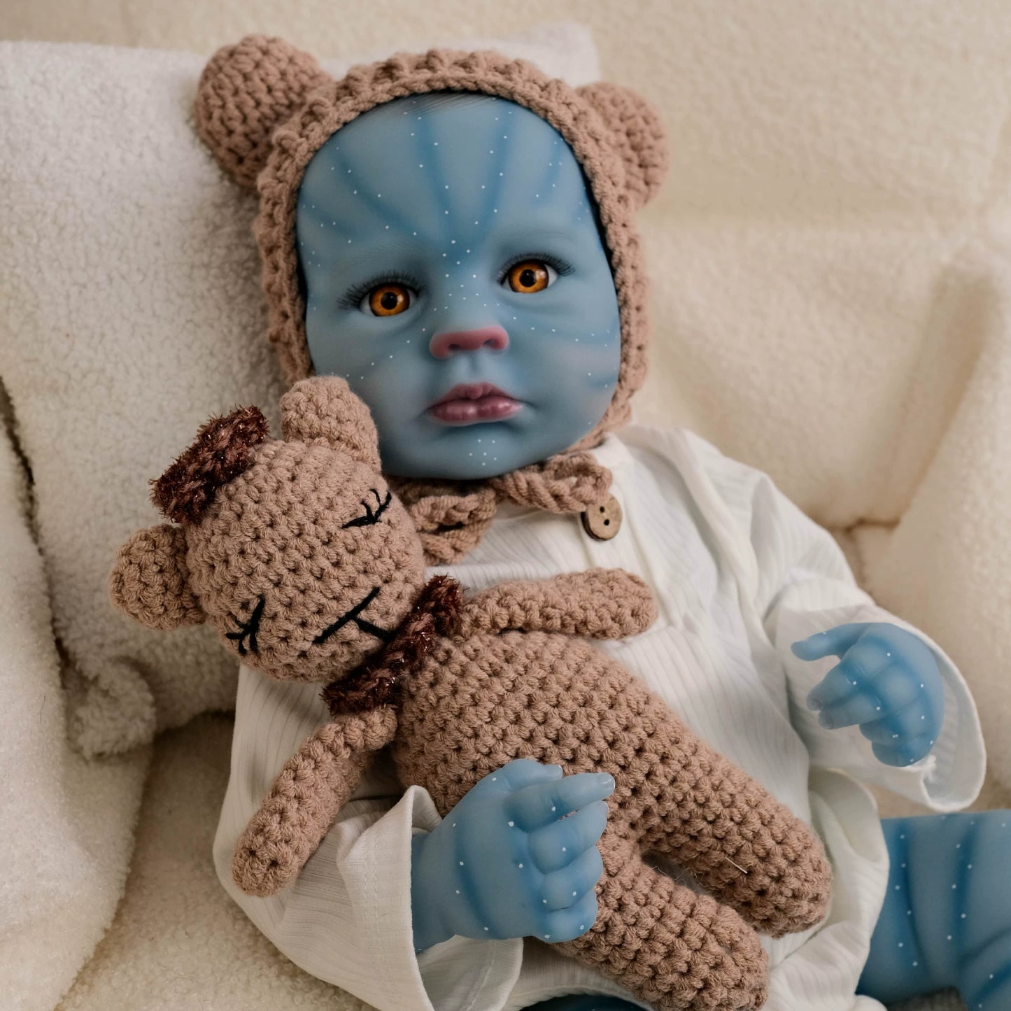 19 Inches Open Eyes Loulou reborn Baby Avatar