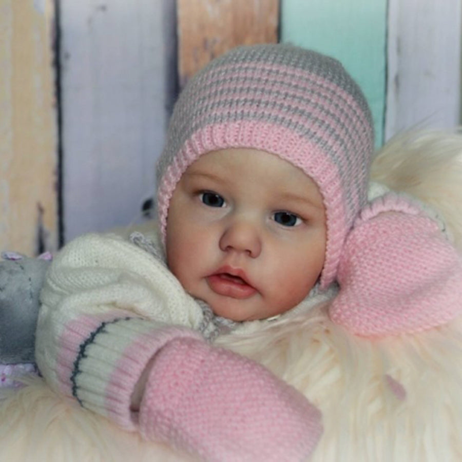 22 Inches Unpainted Penny Reborn Doll Kit: Monabebe.com