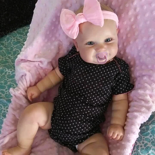 20 Inches Realistic Soft Body Open Eyes Reborn Baby Girl-Maddie