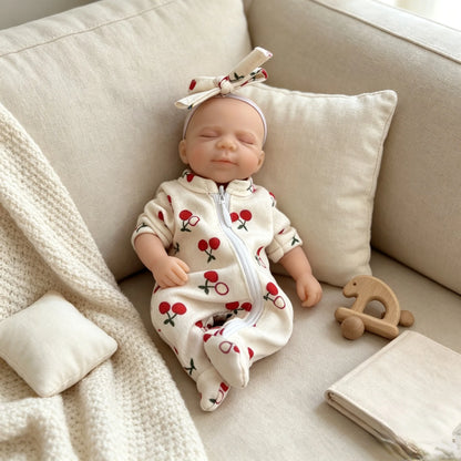 20cm Soft Silicone Mini Reborn Twin Girls-Pascale and Sebastian