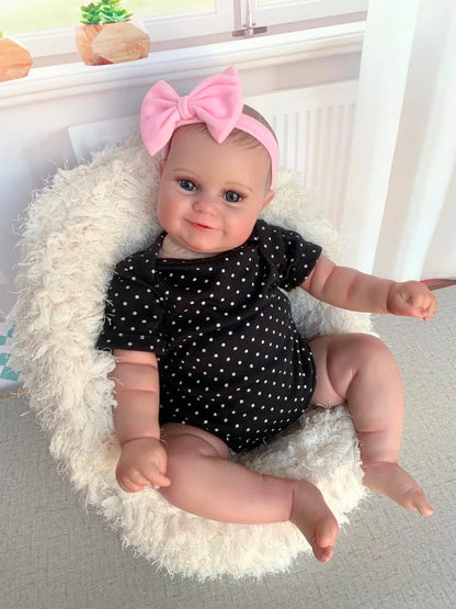 20 Inches Realistic Soft Body Open Eyes Reborn Baby Girl-Maddie