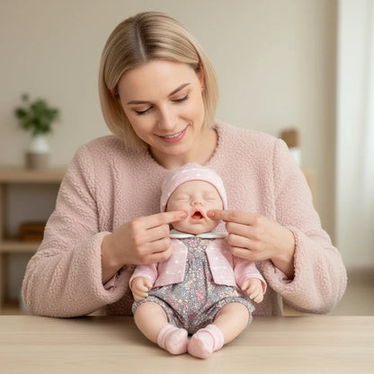 30cm Full Silicone Asleep Openable Mouth Reborn Doll Girl-irys