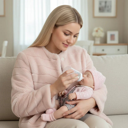 30cm Full Silicone Asleep Openable Mouth Reborn Doll Girl-irys