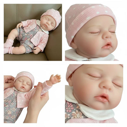30cm Full Silicone Asleep Openable Mouth Reborn Doll Girl-irys