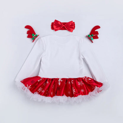 4-Piece Christmas Dress for 21/22/23 Inches Reborn Dolls
