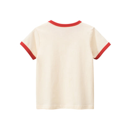 Cartoon Kids Short Sleeve T-Shirt