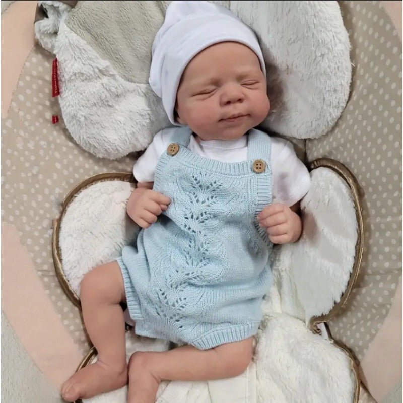 48cm Realistic Hand-painted Sleeping Reborn Doll Pascale