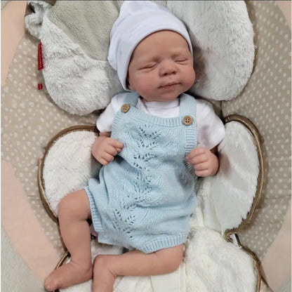 48cm Realistic Hand-painted Sleeping Reborn Doll Pascale