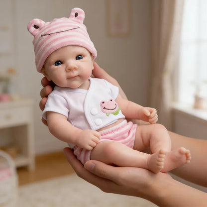 30cm Full Silicone Bettie Reborn Baby Girl in Pink Clothes