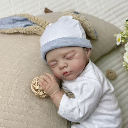 19 inches 3D-Paint Sleeping Irys Reborn Doll
