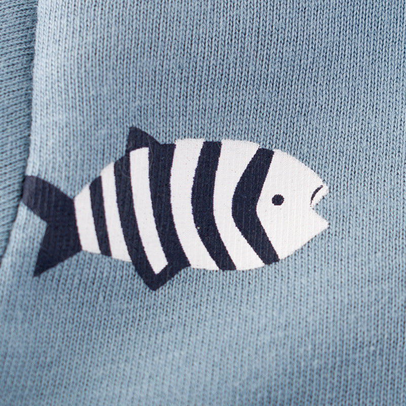 Blue Ocean Shark Kids Short Sleeve T-Shirt