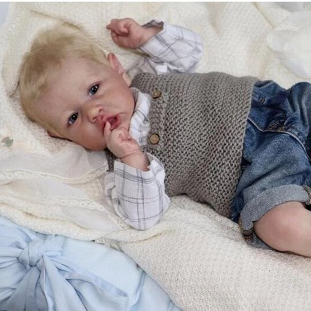 22" Abriana Truly Lovely Baby Doll Boy-Saskia Series