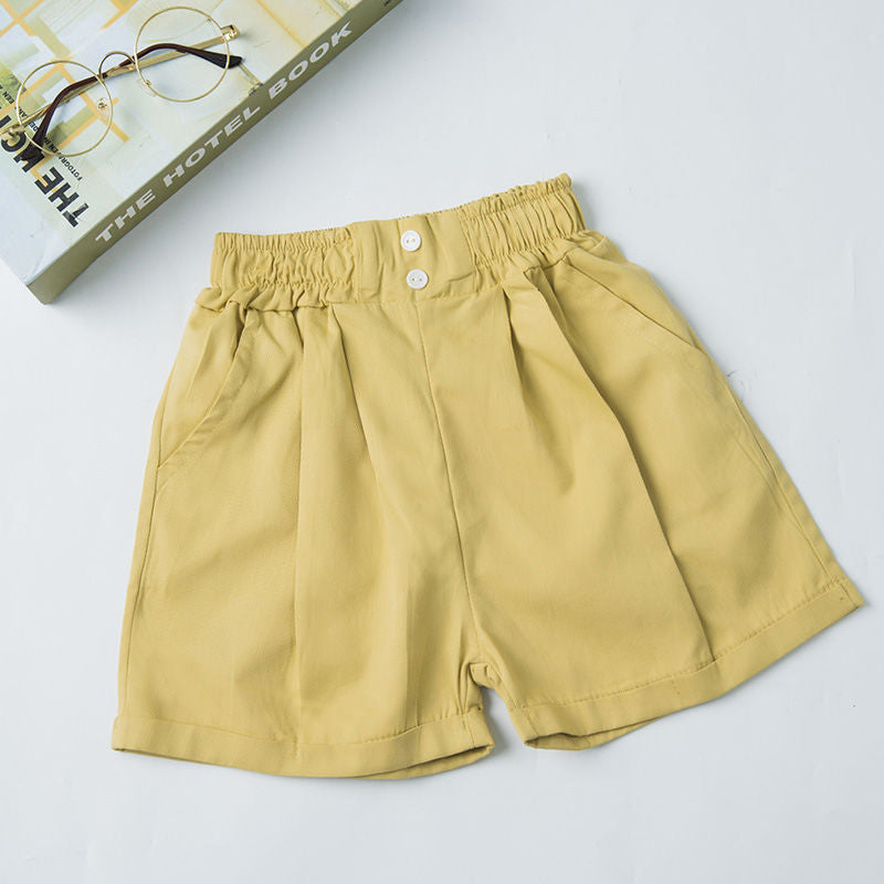 Children's Summer Thin Mid-length Pants