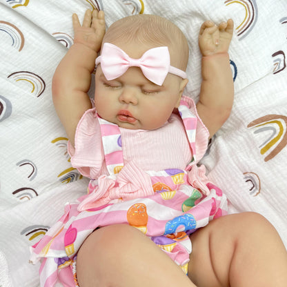 50cm Soft Body Sleeping Pickle Reborn Doll