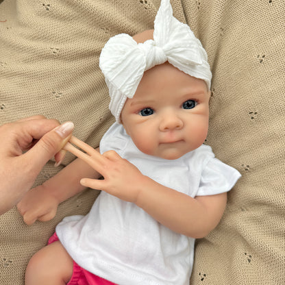 18 Inches Lifelike Full Silicone Bettie Reborn Doll Girl