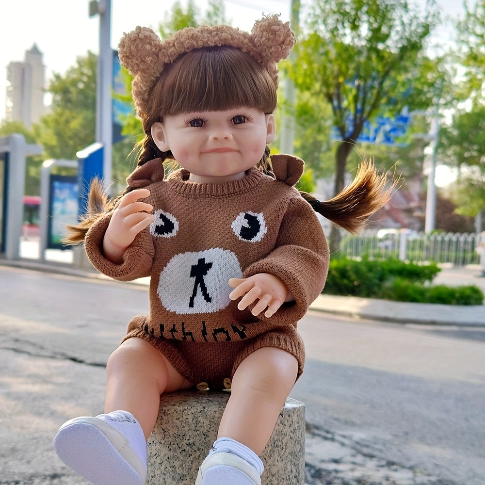 22 Inches Long Hair Reborn Doll Girl- Raya