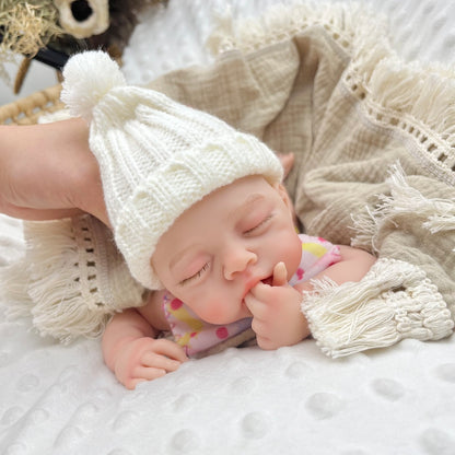 30cm Full Silicone Stretchable Irys Reborn Doll Girl