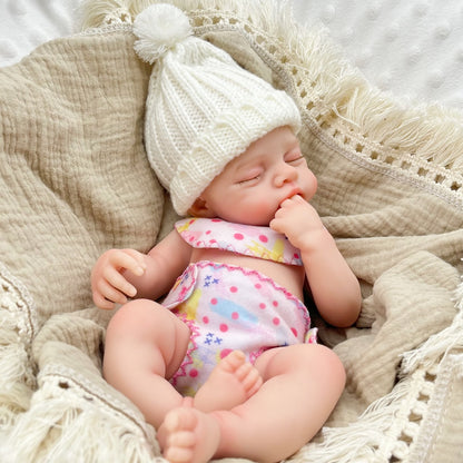 30cm Full Silicone Stretchable Irys Reborn Doll Girl